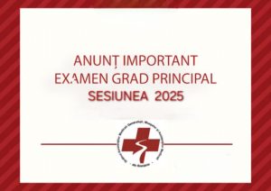 OAMGMAMR Argeș: Anunț privind organizarea şi desfăşurarea examenului de grad principal pentru asistenți medicali – sesiunea 2025 1 anunt examen asistenti