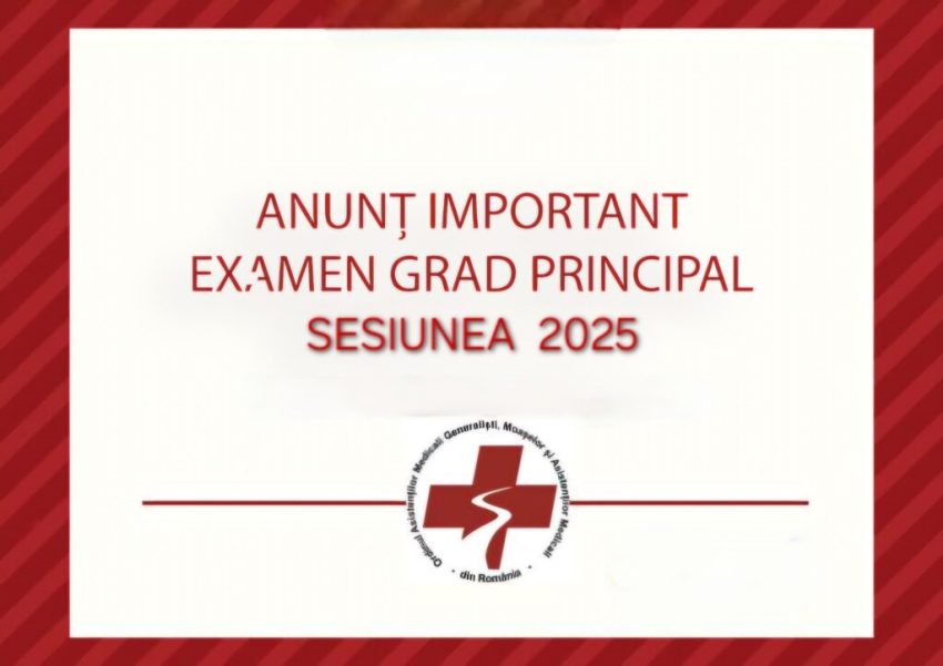 anunt examen asistenti