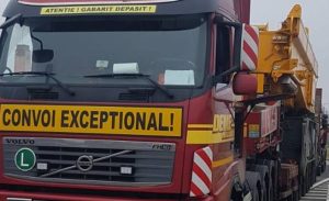 Alte 2 transporturi agabaritice vor tranzita Argeșul 1 transport-agabaritic