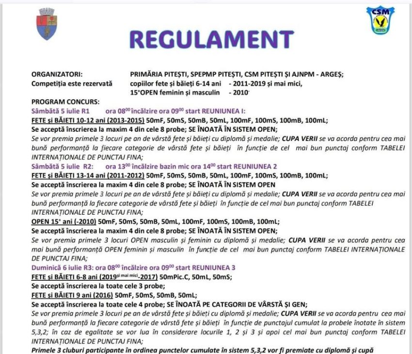 Sursă foto: FB Primăria Municipiului Pitești.