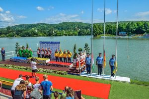 WhatsApp Image 2025 07 03 at 14.49.47 - Jandarmii argeșeni, prezenți la Campionatul European de juniori și tineret U23 de kaiac-canoe