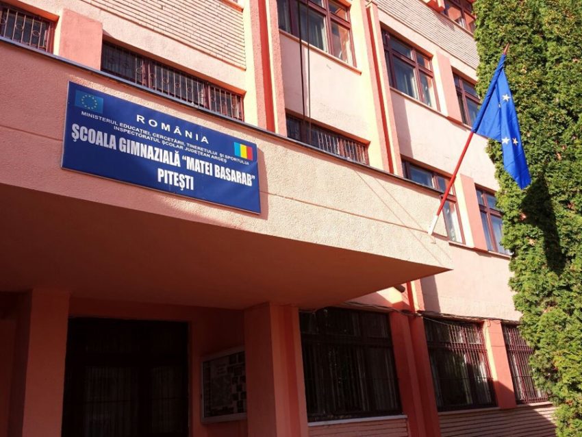 Sursă foto: FB Sc Gimnaziala Matei Basarab Pitesti