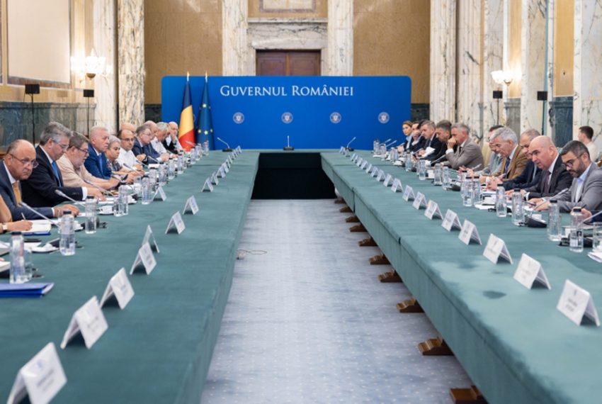 Consiliului National Tripartit pentru Dialog Social deschidere Sursă foto: gov.ro.