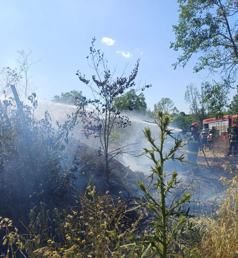 115 misiuni pentru pompierii argeșeni în intervalul 5-7 iulie 2 incendiu pompieri Argeș