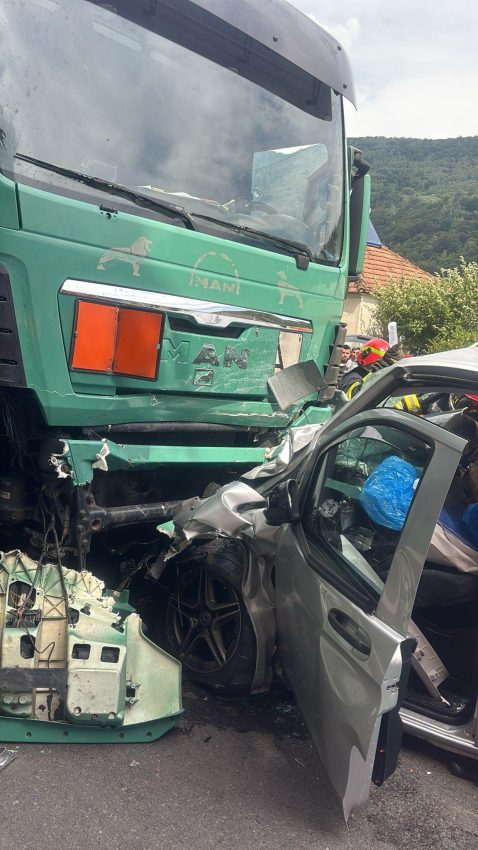 Accident grav pe DN 7! Un șofer și-a pierdut viața 1 accident DN 7