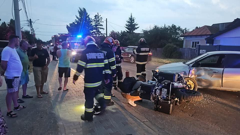 WhatsApp Image 2025 07 08 at 21.33.54 - Accident rutier în comuna Bradu. Motociclist rănit!