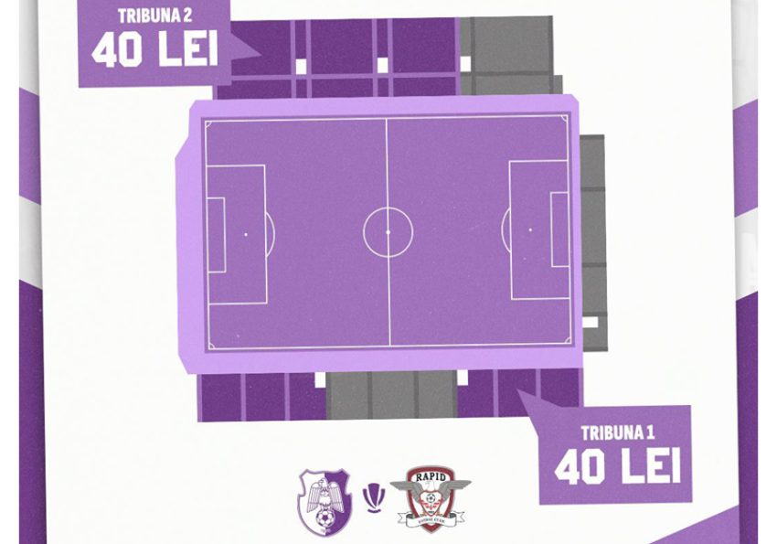 deschidere bilete cu rapidul 1 Sursă foto: FB Fotbal Club ARges Pitesti
