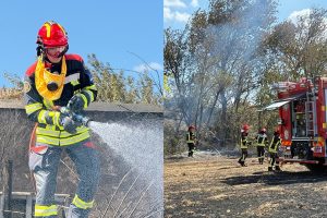 page 1 - Pompierii români, mobilizați în Franța pentru stingerea unui incendiu de pădure