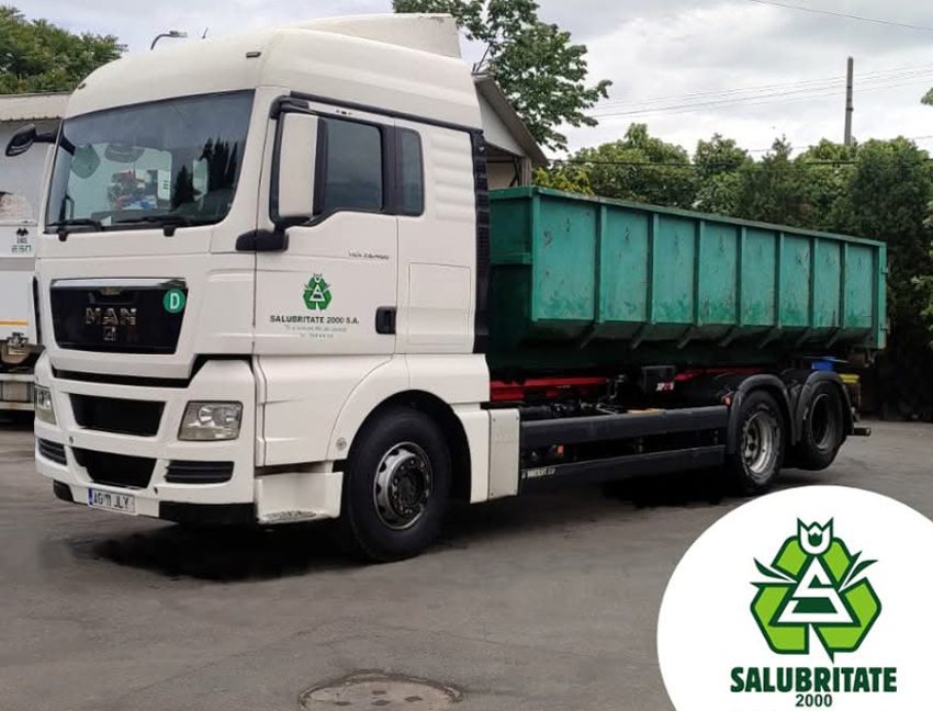 masina salubritate 1 Foto: Facebook Primaria Municipiului Pitesti