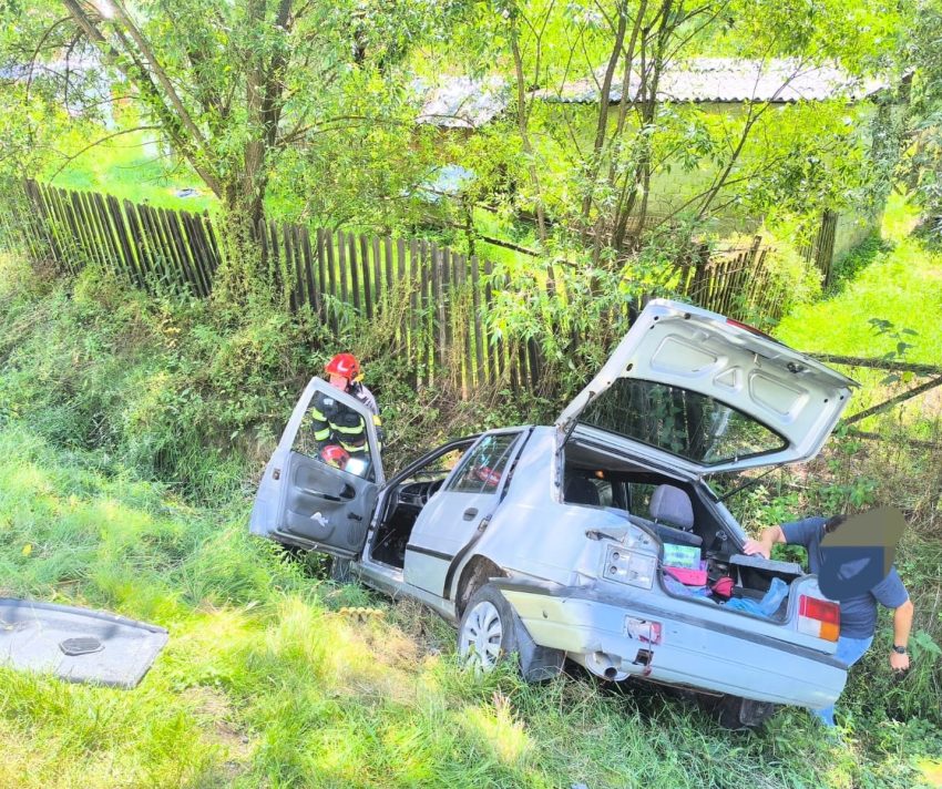 Accident în Argeș! Trei victime transportate la spital 1 accident auto Argeș