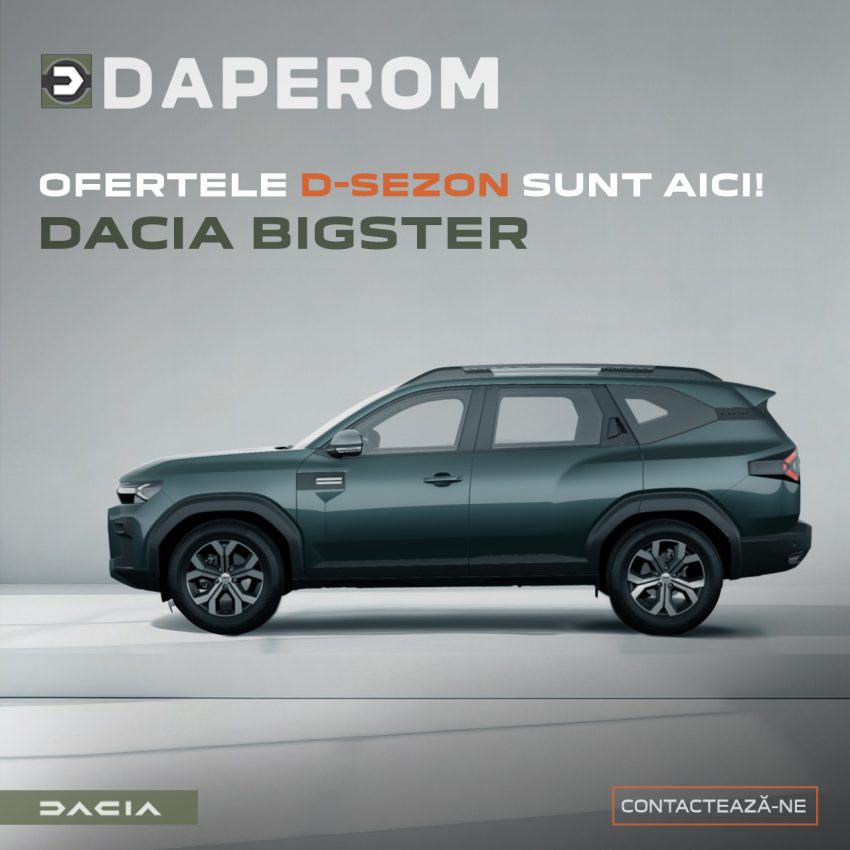 Dacia Bigster Essential - Ofertele D-SEZON sunt la Daperom! 1 Daperom Dacia