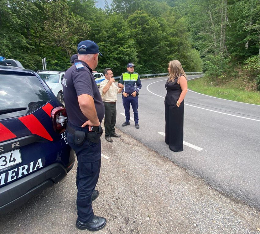 Prefectul de Argeș: ”ATENȚIE la urșii de pe Transfăgărășan! Zona este monitorizată! Se dau amenzi!” 2 Sursă foto: FB Facaleata Ioana.