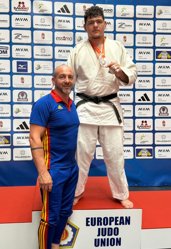 La Paks, judoul românesc strălucește: Darius Dobre obține bronzul și avansează spre Eurojuniori 2025 1 Sursă foto: FB CSM Pitesti