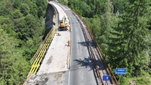 Atenție, șoferi! Restricții de circulație pe DN 10 în zona Viaductului Gramaticu 1 Sursă foto: FB CNAIR.