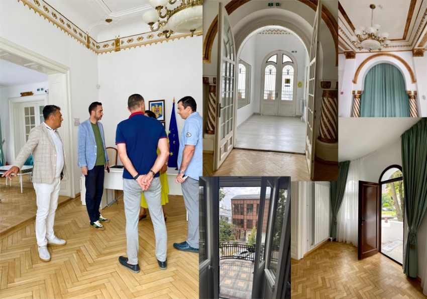 Clădirea monument istoric „Vila Coandă” din Pitești. Acum arată spectaculos Casa Căsătoriilor! 4 Sursă foto: Primăria Municipiului Pitești.