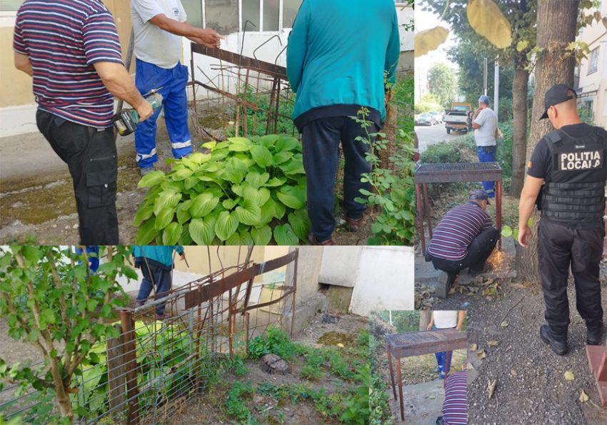 Poliția Locală în control: adio grătare în fața blocului! 1 Sursă foto: FB Primăria Municipiului Pitești.