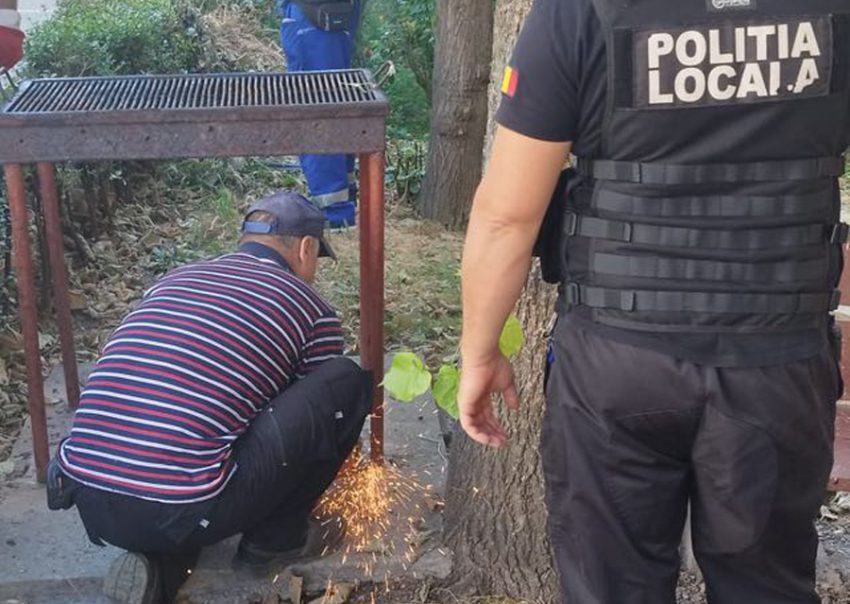 gratar la bloc generic Sursă foto: FB Primăria Municipiului Pitești.