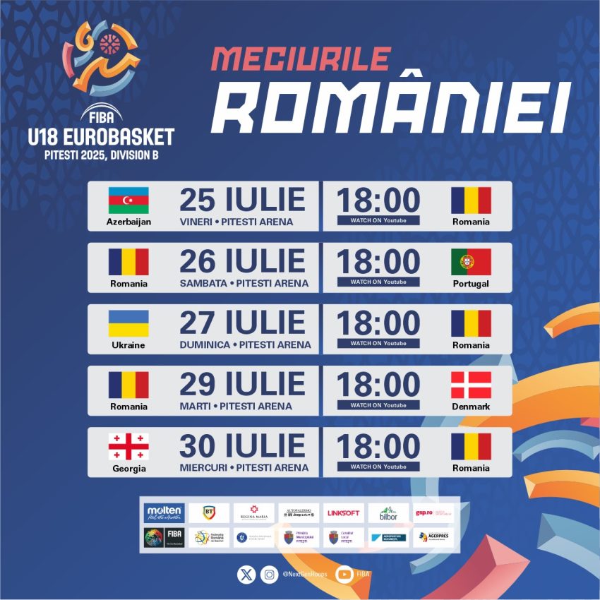 FIBA U18 EuroBasket Divizia B începe vineri, 25 iulie la Pitești 1 523113372 1132582245570003 2957255948734125652 n - FIBA U18 EuroBasket Divizia B începe vineri, 25 iulie la Pitești