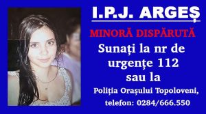 WhatsApp Image 2025 07 24 at 11.59.25 1 - Minoră de 13 ani din Argeș căutată de familie și polițiști. Ați văzut-o?