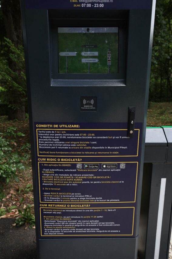 Piteștiul pe două roți: biciclete de închiriat disponibile în patru parcuri 3 Sursă foto: FB Primăria Municipiului Pitesti.