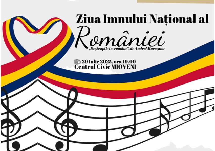 Ziua Imnului la mioveni 2 Sursă foto: Centrul Cultural Mioveni.