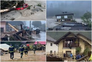 page 1 - Inundații devastatoare în Suceava și Neamț! Trei persoane au murit