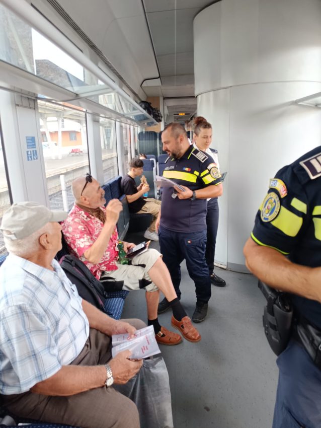Activități ale polițiștilor în Gara Pitești. Siguranța cetățenilor, o prioritate zilnică! 1 activitati in Gara Pitești