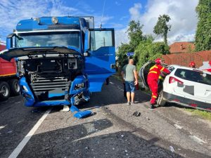 accident auto la Mioveni