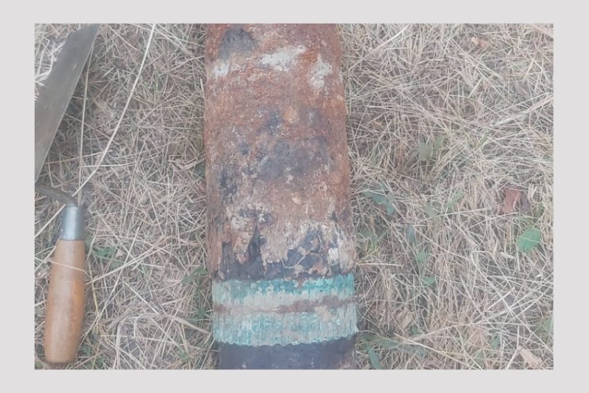 element de munitie descoperit Argeș element de munitie descoperit Argeș