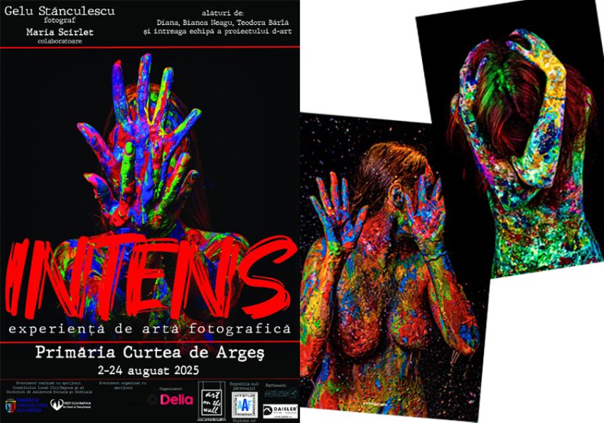 Emoții în culori vibrante: Expoziția „Intens” a ajuns la Curtea de Argeș  1 Sursă foto: Asociația Delia, Cluj-Napoca