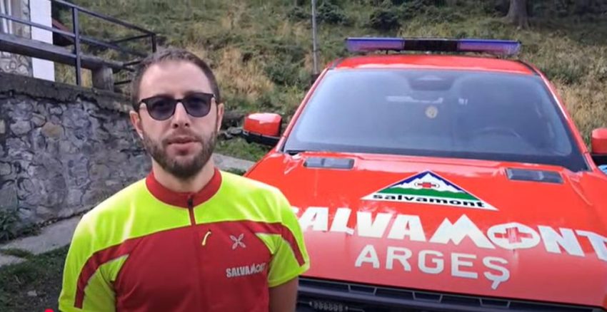 Florin Popescu, salvator montan - Salvamont Arges