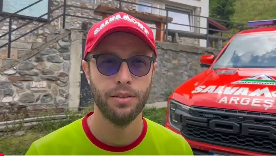 (Video) Femeie de 25 de ani rănită în Munții Făgăraș! Intervin salvamontiștii argeșeni 2 Florin Popescu, salvator montan - Salvamont Arges