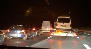 6120a10b 01e5 4120 8e21 f3807f1eb370 - Incident pe A1! Roata unui TIR a luat foc