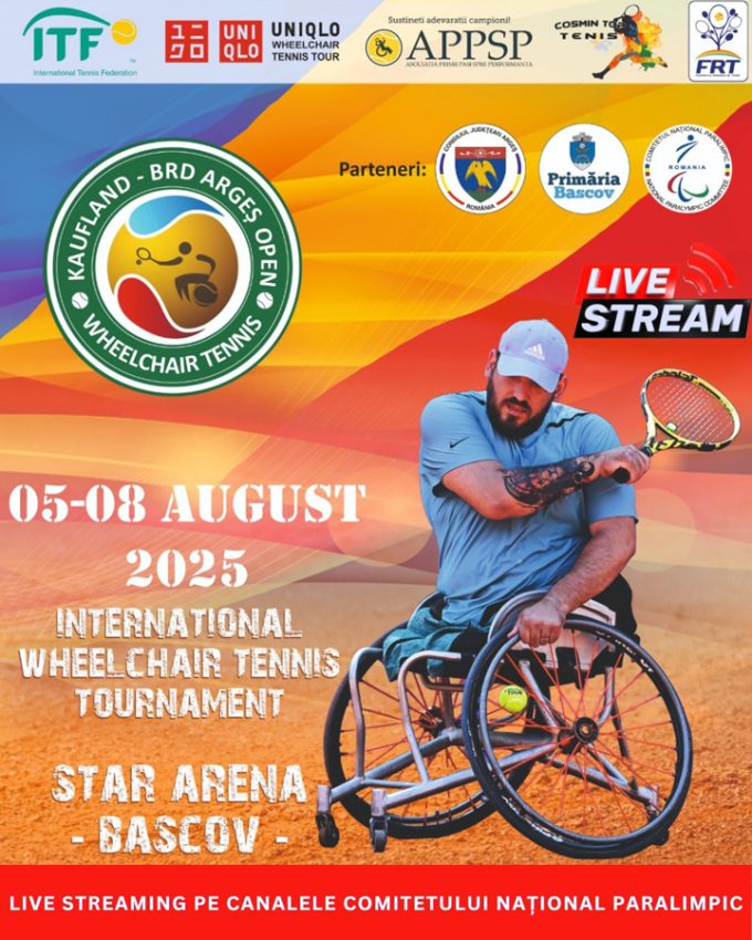 Bascov devine capitala tenisului paralimpic: 48 de sportivi din 15 țări, la startul unei competiții exemplare 1 Sursă foto: CJ Argeș.