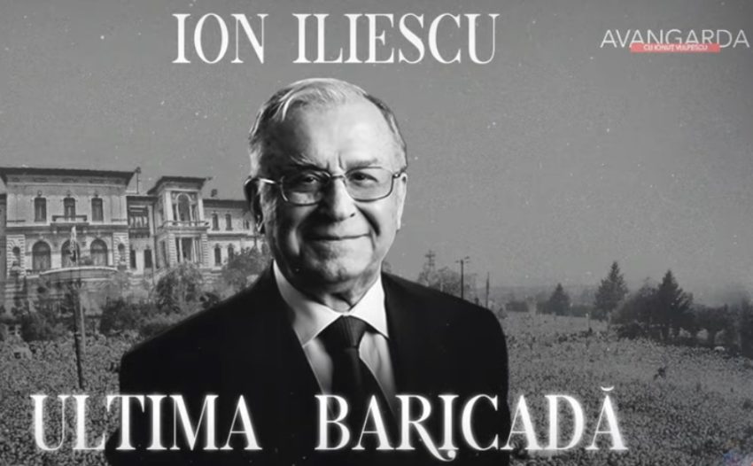 Ion Iliescu ultima baricada 2 Sursă foto: screenshot youtube ION ILIESCU. Ultima baricadă.