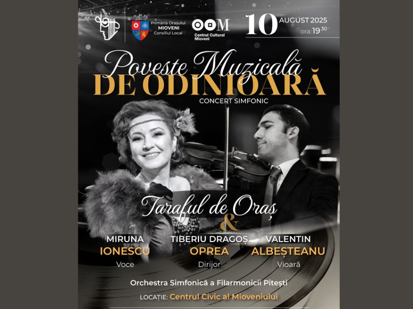 concert simfonic centrul civic mioveni 1 SUrsă foto: Centrul Cultural Mioveni.