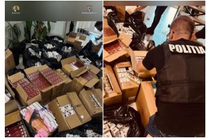 page 1 - Percheziții în Argeș! Peste 600.000 de țigarete de contrabandă, descoperite la locuința unui cetățean turc