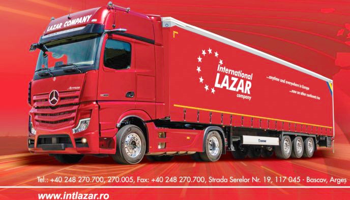 INTERNAȚIONAL LAZĂR COMPANY – din inima Argeșului, pe șoselele Europei 2 IDEE GRAFICA 1 - INTERNAȚIONAL LAZĂR COMPANY – din inima Argeșului, pe șoselele Europei