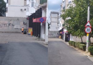 Limitatoare de viteză montate lângă Creșa ”Albina” din Găvana pentru siguranța copiilor 5 Sursă foto: FB Primăria Munciipiului Pitești.