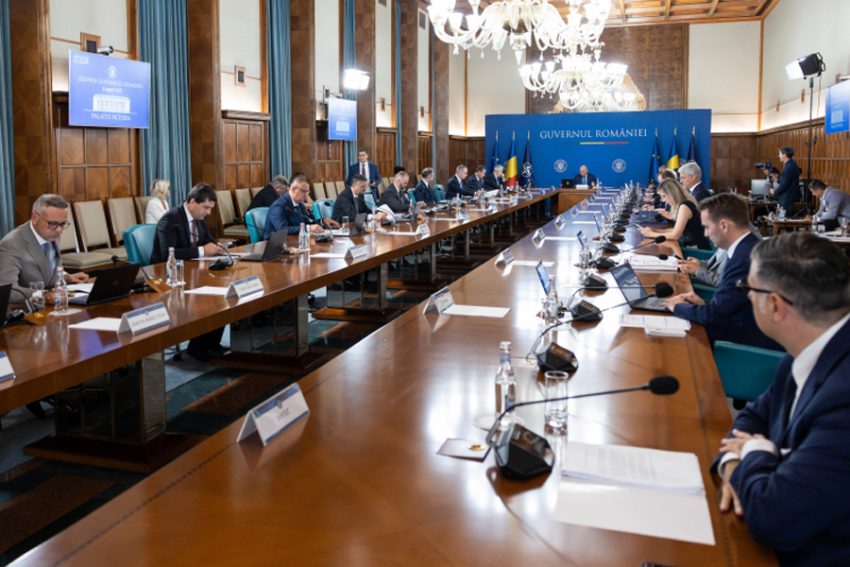 sedinta guvern 08 august 2025 Sursă foto: gov.ro