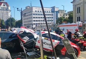 cats 1 - Fiul lui Mihai Leu, implicat într-un accident la Super Rally Timişoara