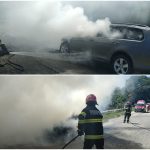 page 2 - Incendiu în Mățău! O mașină a luat foc în mers