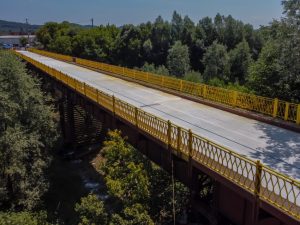 podul peste raul Arges Valea Danului