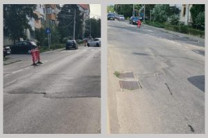 Lucrări de reparații asfaltice pe strada Ion Minulescu din cartierul Găvana 19 lucrari strada Gavana