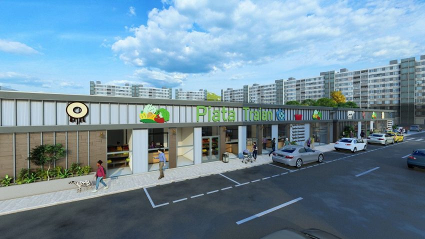 PITEȘTI. Încep lucrările de reabilitare a Pieței Traian 1 lucrari piata Traian din Pitesti