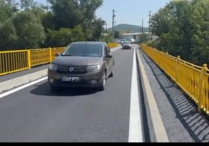 Podul reabilitat de la Valea Danului, redat traficului 1 Sursă foto: screenshote FB CJ Argeș.