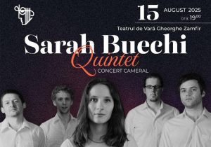 Jazz sub cerul liber cu Sarah Buechi Quintet, la Pitești 1 Sursă foto: FB Primăria Municipiului Pitești.