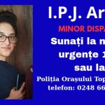 Unde a fost găsită fata de 17 ani din Argeș căutată de familie și polițiști 12 minora disparuta Arges
