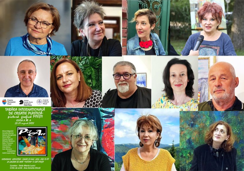 deschidere tabara de pictura 1 Sursă foto: FB Primăria MUnicipiului Pitești