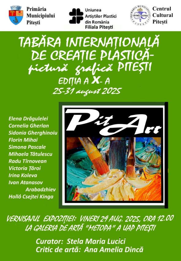 Arta nu are granițe: Piteștiul găzduiește artiști din trei țări la PITART 2025 1 536711119 1538036203820437 8298192560969696705 n - Arta nu are granițe: Piteștiul găzduiește artiști din trei țări la PITART 2025